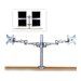 LINDY Dual Clamp on Long bracket