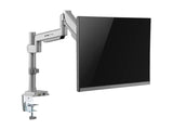 EATON TRIPPLITE Single-Display Flex-Arm Desktop Clamp for 13inch to 34p Displays - USB and Audio Ports Aluminum