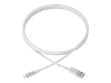 EATON TRIPPLITE USB-A to Lightning Sync/Charge Cable MFi Certified - White M/M USB 2.0 6ft. 1.83m