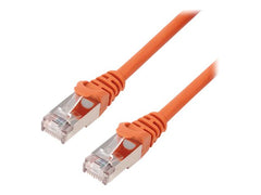 MCL FCC6ABM-5M/O - Câble réseau RJ45 cuivre CAT 6A F/UTP - 5m Orange