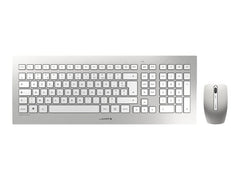 CHERRY Wireless DW 8000 USB Kit White/Silver Keyboard and Mouse (FR)