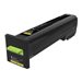 LEXMARK Toner EHY RP Yellow 22k