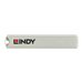 LINDY USB C Port Blocker Key Red