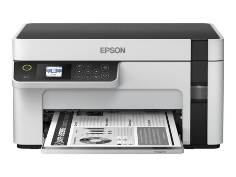 EPSON EcoTank ET-M2120 MFP Mono B/W ink-jet A4 15ppm print 150 sheets USB Wi-Fi white