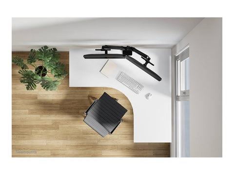 NEOMOUNTS DS65S-950BL2 Support décran à fixer 24-34p - ressort à gaz - Topfix - multiréglable - arrêt 180