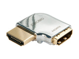 LINDY CROMO HDMI Adapter 90degree Left Connector type AM to AF