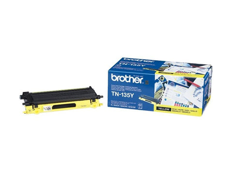 BROTHER TN-135 cartouche de toner jaune haute capacité 4.000 pages pack de 1