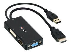 LINDY HDMI to DP/DVI/VGA Converter