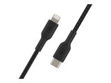 BELKIN BOOST CHARGE USB-C to Lightning Cable Braided 1M Black