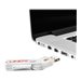 LINDY Clé USB et 4 bloqueurs de ports