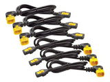 APC Power Cord Kit 6 ea Locking, C13 to C14 90 Degree 1.2m
