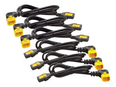 APC Power Cord Kit 6 ea Locking, C13 to C14 90 Degree 1.2m
