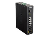 D-LINK 12 Port L2 Industrial Smart Managed Switch with 10 x 1GBaseTX ports and 2 x SFP ports