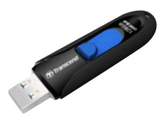 TRANSCEND 64Go Clé USB USB 3.1 Gen 1 Sans Capuchon - Noir