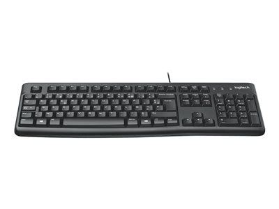 LOGI K120 Corded Keyboard black FRA