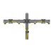 NEOMOUNTS Flat Desk Mount 2 screens Blk