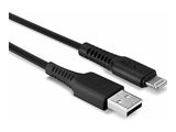 LINDY 1m USB to Lightning Cable black Charge and sync Cable for iPhone iPad & iPod