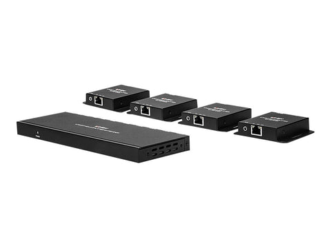 LINDY Kit Extender Splitter 4 Ports HDMI & IR avec Loop Out Cat.6 50m