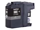 BROTHER LC-123 cartouche d encre noir capacité standard 2 x 600 pages 2-pack blister sans alarme