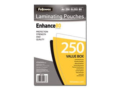 FELLOWES POUCHETTES A PLASTIFIER 80MIC