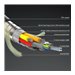 LINDY 100m armored Fibre Optic Hybrid HD