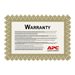 APC 1 Year Extended Warranty Parts Only