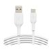 BELKIN Câble USBA vers USBC 0.15m blanc