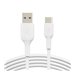 BELKIN Câble USBA vers USBC 0.15m blanc