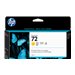 HP NO72 CARTOUCHE ENCRE JAUNE V