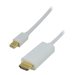 LINDY 0.5m Mini DP to HDMI Adapter Cable