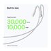 BELKIN Câble tressé USBA USBC 0.15m blan