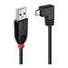 LINDY USB 2.0 Type A/Micro-B 90 2m