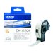 BROTHER Ruban continu Papier, Noir/Blanc
