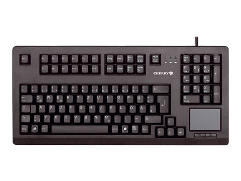 CHERRY Touchboard Keyboard USB black (US) US-engl. with EURO-Tab