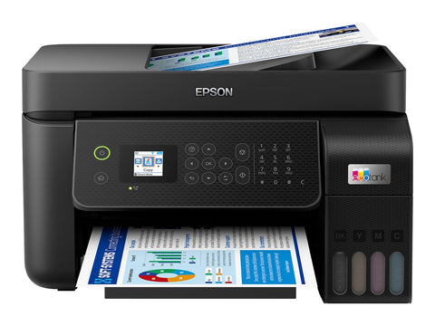 EPSON EcoTank ET-4800 MFP colour inkjet refillable A4 10ppm Print 100sheets USB LAN Wi-Fi Black
