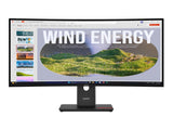 LENOVO ThinkVision T34WD-40 34p 3440x1440 Curved VA 120Hz USB-C docking 96W Mirror power button Epeat Gold TCO10