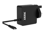 PORT DESIGNS Type C Universal Power Adapter 45W For Macbooks Notebooks Tablets Smartphones Up To 45W Type C Connector