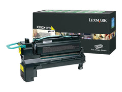 LEXMARK X792 toner jaune rendement très élevé 20.000 pages pack de 1 retour program