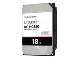 WESTERN DIGITAL Ultrastar DC HC550 3.5p 26.1MM 18000Go 512Mo 7200TPM SAS ULTRA 512E SE P3