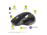 PORT DESIGNS Mouse Rechargeable Bluetooth Combo Ultimate