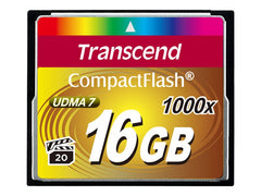 TRANSCEND Ultimate CompactFlash 16Go Card R160MB/s VGP 20 MLC