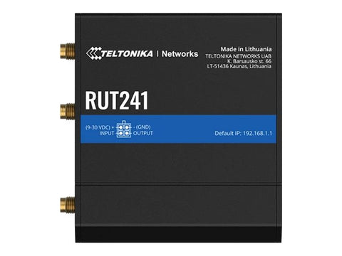 TELTONIKA NETWORKS RUT241 4G/LTE/3G/2G WiFi router MEIG version