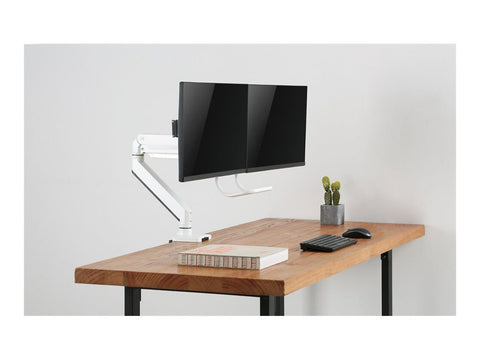 NEOMOUNTS NM-D775DXWHITE Support décran à fixer 10-32p - ressort à gaz - Topfix - arrêt 180