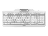 CHERRY KC 1000 Sc Contact Smart Card Corded Keyboard White (EU)