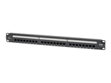 EATON TRIPPLITE Cat6 24-Port Patch Panel PoE+ Compliant 110/Krone 568A/B RJ45 Ethernet 1U Rack-Mount TAA