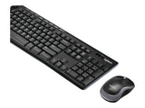 LOGITECH MK270 Wireless Combo black USB (ESP) MEDITER