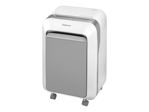 FELLOWES DESTRUCTEUR MICROSHRED LX211 BLANC COUPE MIRCROPARTICULES 230V EU/UK