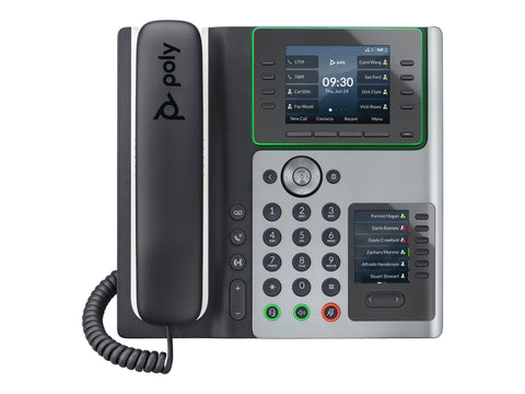 HP Poly Edge E450 IP Phone and PoE-enabled