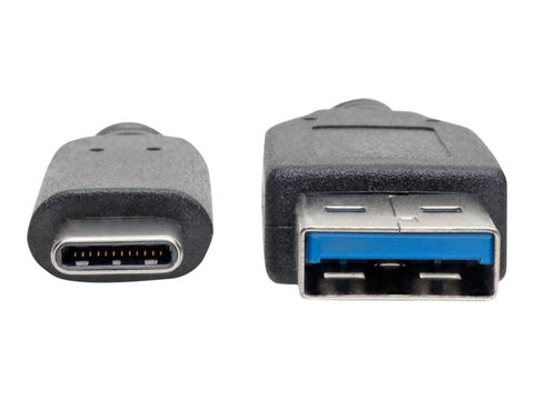 EATON TRIPPLITE USB-C to USB-A Cable M/M USB 3.1 Gen 1 5Gbps Thunderbolt 3 Compatible 6ft. 1.83m