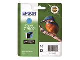 EPSON T1592 cartouche d encre cyan capacité standard 1-pack blister sans alarme Stylus Photo R2000